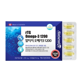 네추럴라이즈 알티지 오메가3 1200 1330mg x 60캡슐