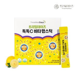 트리밀데이즈 팝핑 톡톡C 비타팝스틱 2g x 20포