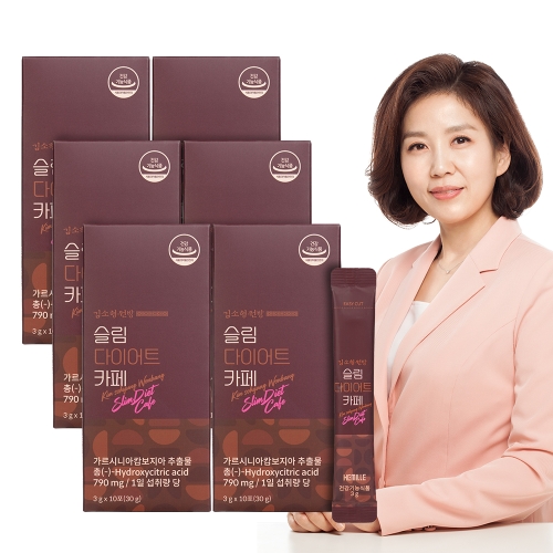 김소형원방 슬림다이어트카페 3g x 10포 x ★ 6박스 ★