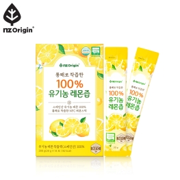 엔젯오리진 통째로 착즙한 100% 유기농 레몬즙 (20g x 14포)