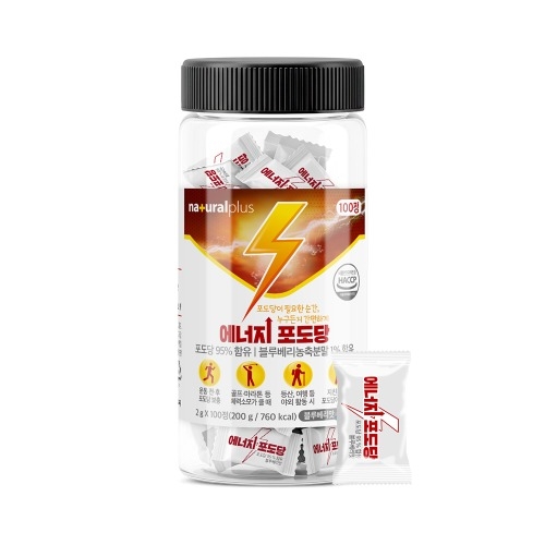 내츄럴플러스 에너지 포도당 2g x 100정