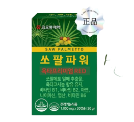 코오롱제약 쏘팔파워 옥타프리미엄RED 1,000mg x 30캡슐