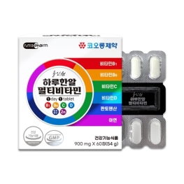 코오롱제약 올인원 하루한알 멀티비타민 900mg x 60정