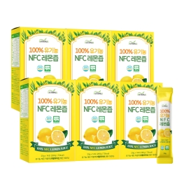 뉴트리너스 100% 유기농 NFC 레몬즙 20g x 14포 x ★ 6박스 ★