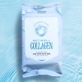 텐제로 레티놀 콜라겐 클렌징 티슈 30매