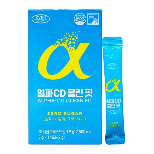 에버그린 알파CD 클린핏 3g x 14포