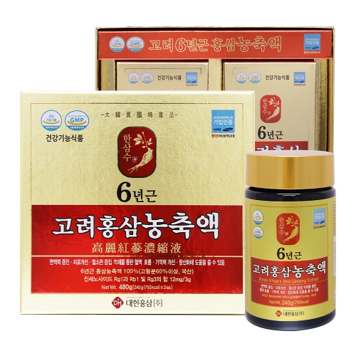 한삼수 고려홍삼농축액 240g x 2병