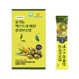 퓨레스타 유기농 엑스트라 버진 올리브오일 10g x 14포