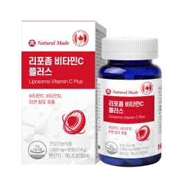 네츄럴메이드 리포좀 비타민C 플러스 1900mg x 60정