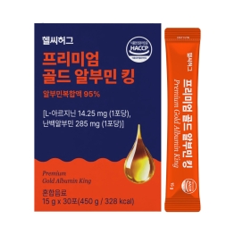 헬씨허그 프리미엄 골드 알부민 킹 15g x 30포