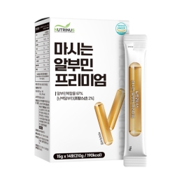 뉴트리너스 마시는 알부민 프리미엄 15g x 14포