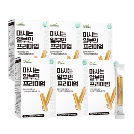 뉴트리너스 마시는 알부민 프리미엄 15g x 14포 x ★ 6박스 ★