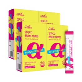 뉴트리너스 알파CD 원데이 제로컷 3g x 14포 x ★ 4박스 ★