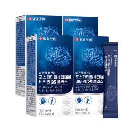 일양약품 뇌 건강 뼈 건강 포스파티딜세린PS 비타민 K2 플러스 2g x 15포 x ★ 4박스 ★