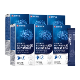 일양약품 뇌 건강 뼈 건강 포스파티딜세린PS 비타민 K2 플러스 2g x 15포 x ★ 6박스 ★