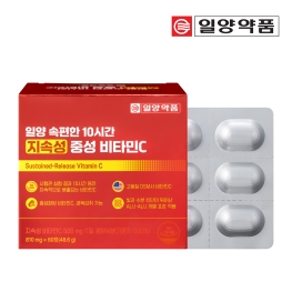 일양 속편한 10시간 지속성 중성 비타민C 810mg x 60정