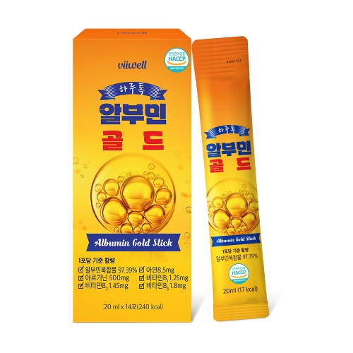 Charm Goods 비웰 하루톡 알부민 골드 14포