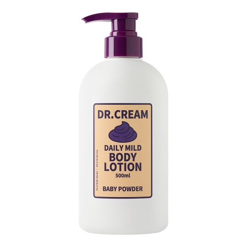 닥터크림 데일리 마일드 바디로션 베이비파우더향 500ml