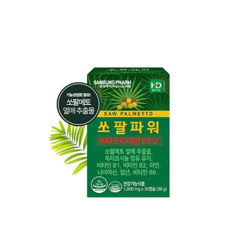 삼성제약 쏘팔파워 옥타프리미엄RED 1,000mg x 30캡슐