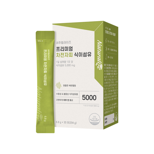 네추럴라이즈 프리미엄 차전자피 식이섬유 6.8g x 30포