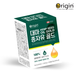 오리진 대마종자유 골드 1100mg x 30캡슐