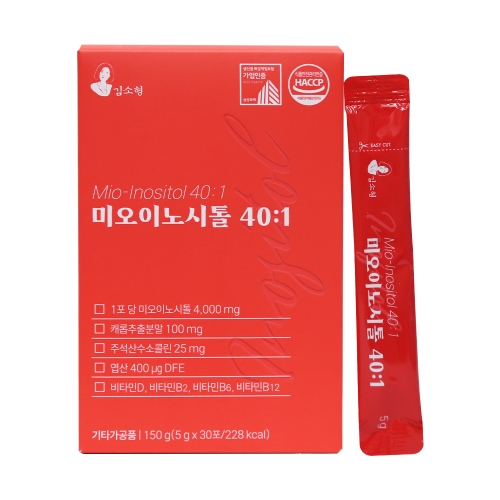 김소형)미오이노시톨 40:1 (5g x30포)