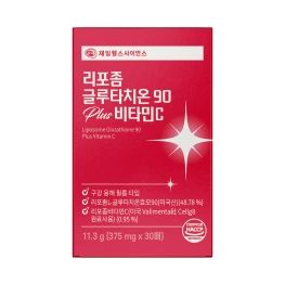 제일헬스사이언스 리포좀 글루타치온90 플러스 비타민C (375mg x 30매)