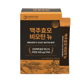 대현헬스케어 맥주효모 비오틴 뉴 4g x 30포