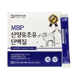 대현헬스케어 MBP 산양유초유 단백질 5g x 60포