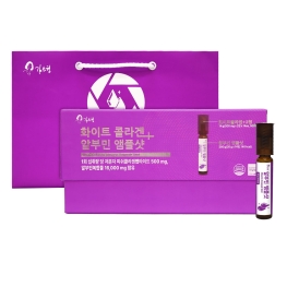 김소형 화이트 콜라겐+알부민 앰플샷 500mg x 2정 x 14ea