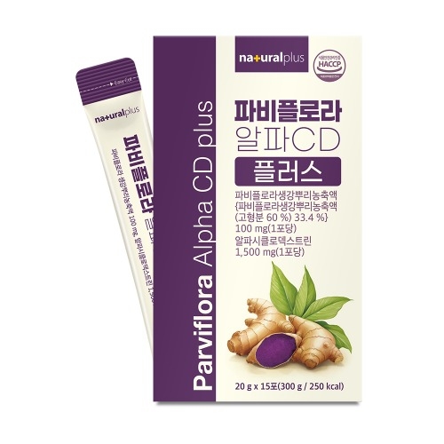 내츄럴플러스 파비플로라 알파CD 플러스 20g x 15포