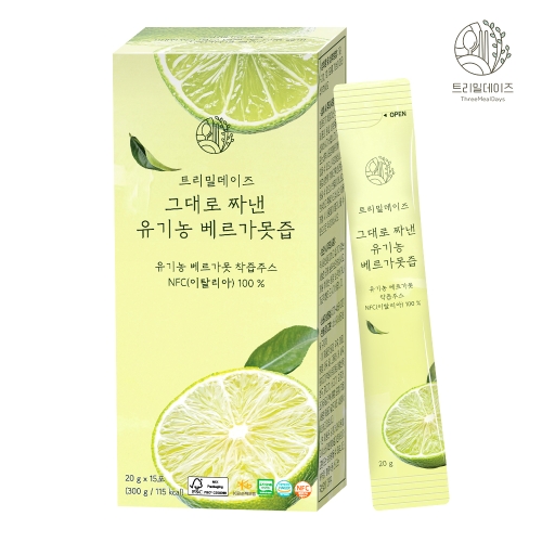 트리밀데이즈 그대로 짜낸 유기농 베르가못즙 20g x 15포