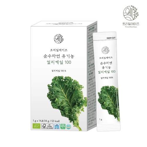 트리밀데이즈 순수자연 유기농 컬리케일 1g x 14포