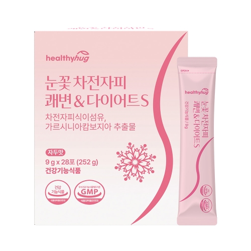 헬씨허그 눈꽃 차전자피 & 다이어트S 9g x 28포