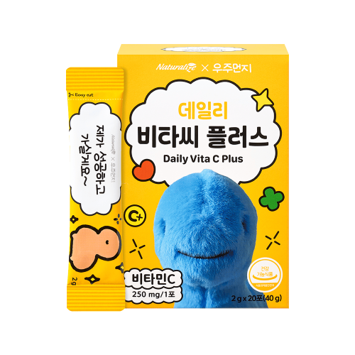 네추럴라이즈 x 우주먼지 데일리 비타씨 플러스 2g x 20포