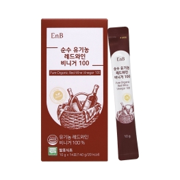 EnB 순수 유기농 레드와인 비니거 100 10g x 14포