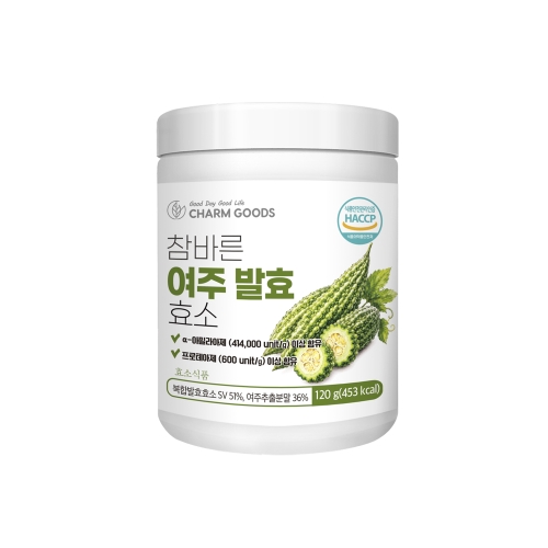 Charm Goods 참바른 여주 발효효소 120g /병 (스푼)