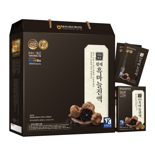 더존건강 황제 흑마늘 진액 60ml x 30포