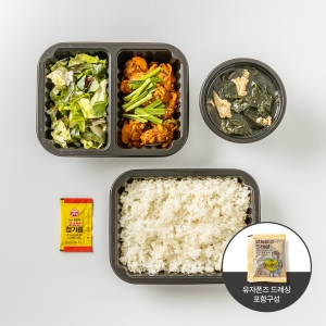 강릉식 꼬막비빔밥과 미역국