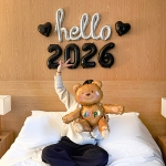 연말 풍선 헬로우 신년 파티 세트