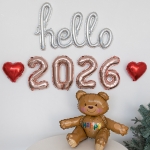 연말 풍선 헬로우 신년 파티 세트