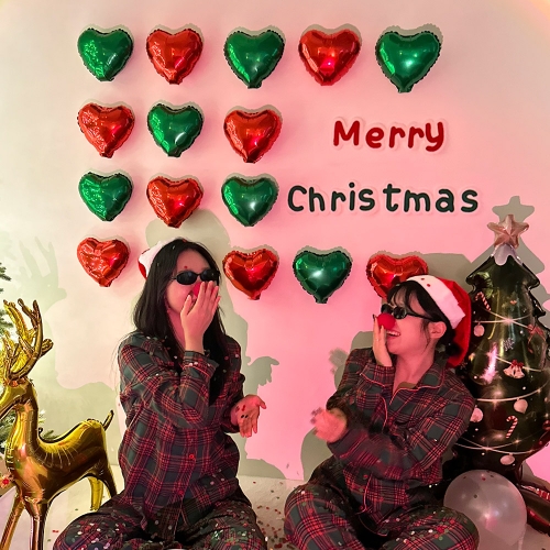 크리스마스 풍선 파티 세트