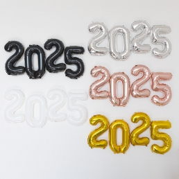 숫자 풍선 16인치 소사이즈 연말 소품 신년 홈 파티 용품