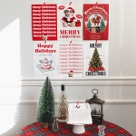 크리스마스 포스터 세트 꾸미기 데코