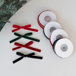 크리스마스 리본 트리 오너먼트 공예 선물 포장 홈 파티 소품