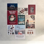 크리스마스 포스터 액자 겨울 인테리어 (A4 3장 + A5 6장) 세트