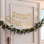 크리스마스 가랜드 전구포함 명조체 풀세트