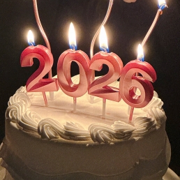 숫자 초 메탈 신년 파티 연말 케이크 데코 촛불 용품