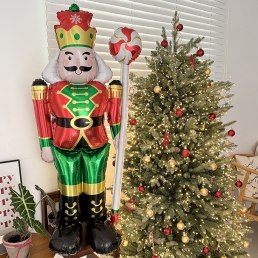 병정 풍선 대형 크리스마스 파티 장식 데코 연말