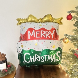 크리스마스 선물 상자 풍선 장식 소품 데코 용품 홈 파티